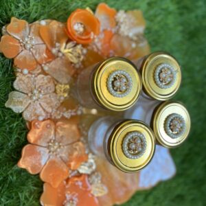 Resin Tray With dry fruits jars